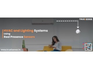 HVAC and Lighting Systems Using Real Presence Sensors