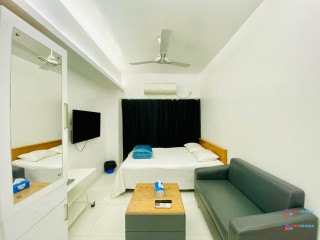 Rent 1 Room Studio Furnished Apartment with Modern Furniture in Bashundhara R/A