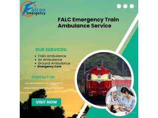 FALC Emergency offers a train ambulance transfer service for patients in Silchar