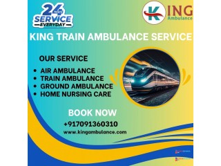 King Ambulance Carries Patient Gently Through Medical Train Ranchi