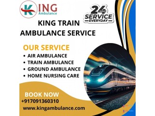 King Helps Families Transit with Full Confidence in Ranchi in a Train Ambulance