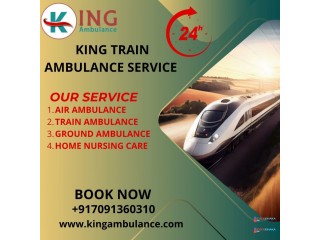 King Turns Critical Transit into a Safe Transit in Delhi in a Train Ambulance