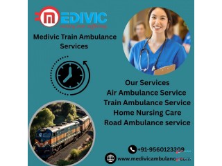 Medivic Offers Transit with Tight Oversight in  Bhopal in a Train Ambulance