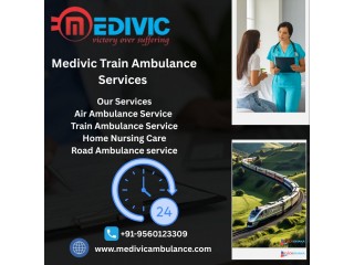 Medivic Gives You Less Burden during Transit in a Train Ambulance Nagpur