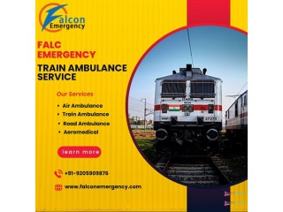 FALC Emergency offers transfer with continuous observation to Jamshedpur in a train ambulance