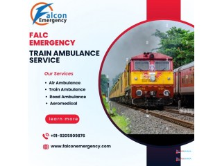 Get a peril-free transit by the Falc Emergency Train ambulance in Kolkata