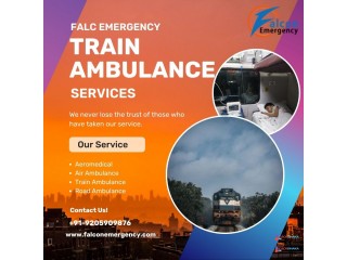 FALC Emergency Train Ambulance Services in Lucknow an essential lifeline for critical patient movements