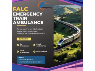 FALC Emergency Train Ambulance Services in Raipur – A Lifeline for Critical Patient Transfers