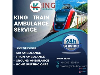 King Train Ambulance in Guwahati which provides the best patient transfer
