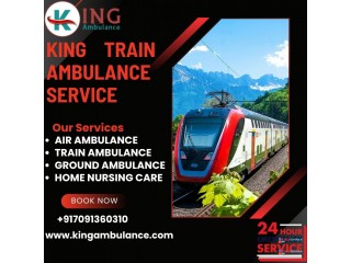 King Train Ambulance transfers patient with professional doctor’s team in Bangalore