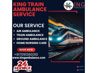 King Train Ambulance Provides under specialized doctor and nursing staff in Kolkata