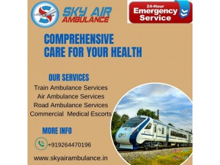 Behind the scenes in a Mumbai train ambulance, Sky keeps an eye on everything.