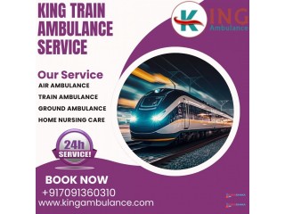 King Train Ambulance transfer the patient better care in Guwahati