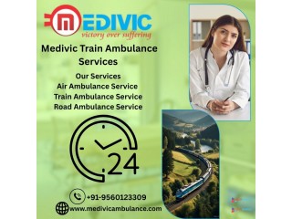 Medivic Offers Clear Updates At Each Point in  Bhopal in its Train Ambulance