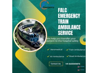 FALC Emergency Train Ambulance provides fast transportation in Bhopal
