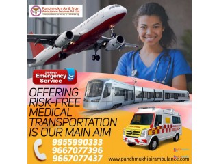 Take Dependable Medical Air Ambulance from Kolkata at Justified Rate by Panchmukhi