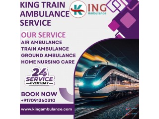King provided skilled medical team to Train Ambulance Service in Delhi