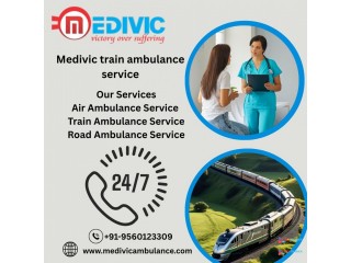 Use the Medivic Train Ambulance Service in Bhopal