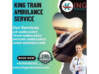 Book the King Train Ambulance Service in Bangalore at the lowest amount