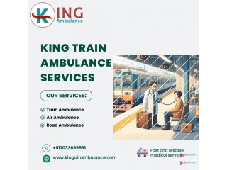 Utilize the Top-Notch King Train Ambulance in Bangalore for Transferring Ill Patients