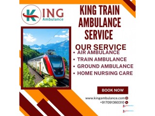King Completes the Serious Transit on their own in Ranchi in a Train Ambulance
