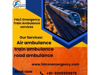 FALC Emergency helps you navigate this difficult time in Hyderabad with ease, using  train ambulance