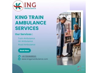 King Train Ambulance in Ranchi Offers Highly Skilled Medical Personnel Onboard Their Trains