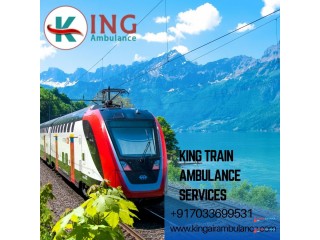 King Offers Inspections Regularly during Transit in Bangalore in a Train Ambulance