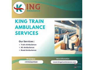 King Train Ambulance Services in Chennai Specializes In Transferring Your Critical Patients