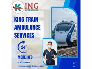 King Train Ambulance in Guwahati provides seamless patient transportation