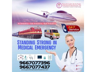 Take On Rent Panchmukhi Air Ambulance from Patna at a Low Cost