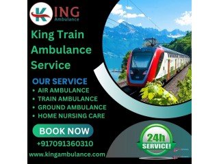 King Helps Families Transit with Complete Confidence in Delhi in a Train Ambulance