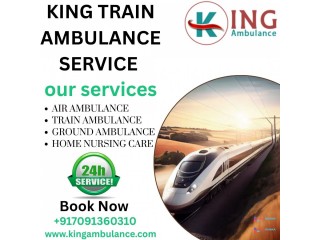 King is one of the Finest Developing Companies in Kolkata in a Train Ambulance