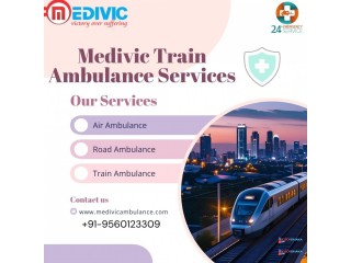 Highly Predictable Medivic Train Ambulance In Guwahati Provide Reliable Medical Care