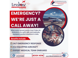 The Relocation Is Awesome – Tridev Air Ambulance Services in Patna Has Emerged the New Change