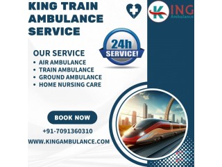 King made complex tasks easy with his Train Ambulance in Ranchi