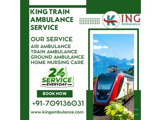 The extremely authentic King Train Ambulance Service in Guwahati provide good care