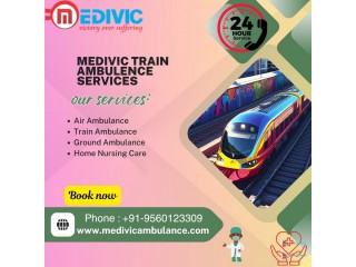 Medivic aviation Handles Transit in an Easy-to-Follow Way in a Patna Train Ambulance