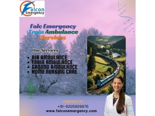 FALC Emergency Makes Sure Your Issues Are Handled Right Away in Dibrugarh in a Train Ambulance