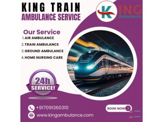 King efficiently manages high-pressure transit in Chennai in a train ambulance