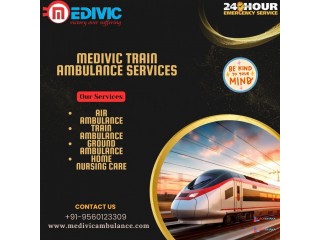 Medivic Provides Consistent Updates of the Transit in Ranchi in a Train Ambulance