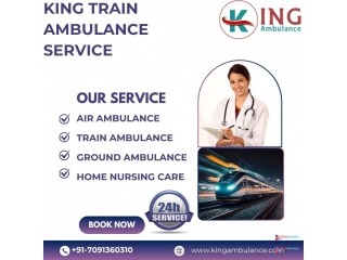 Choose King Train Ambulance in Bangalore with proper medical setup