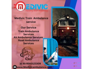 Medivic Dibrugarh Train Ambulance provides the best care!