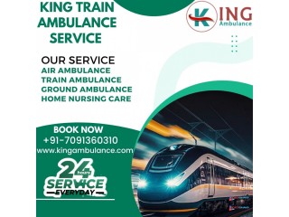 Select King Train Ambulance in Ranchi with Under the Doctors Support Team