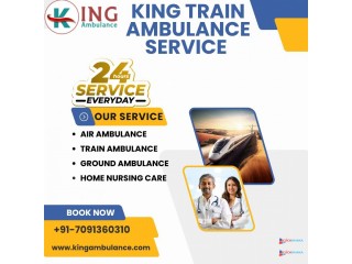 Select King Train Ambulance in Kolkata Provides the best Medical Treatment to Your Patient