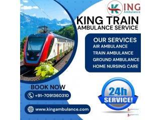 Choose King Train Ambulance in Delhi to Quick Transfer Your Critical Patient