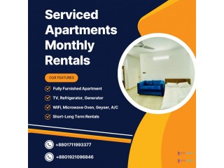 Furnished 2BHK Serviced Apartment RENT in Bashundhara R/A