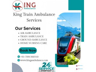 King Never Make False Promises during Transit in Ranchi in its Train Ambulance