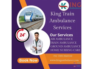 King Don’t Have Time for Excuses during Transit in Bangalore in its Train Ambulance