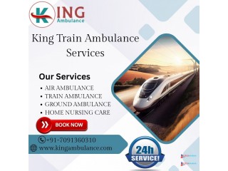 King Train Ambulance in Mumbai provides excellent medical care to patients